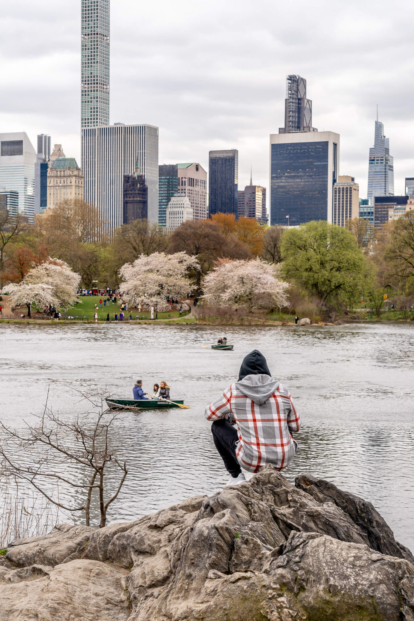 Contemplation by the Lake, Manhattan