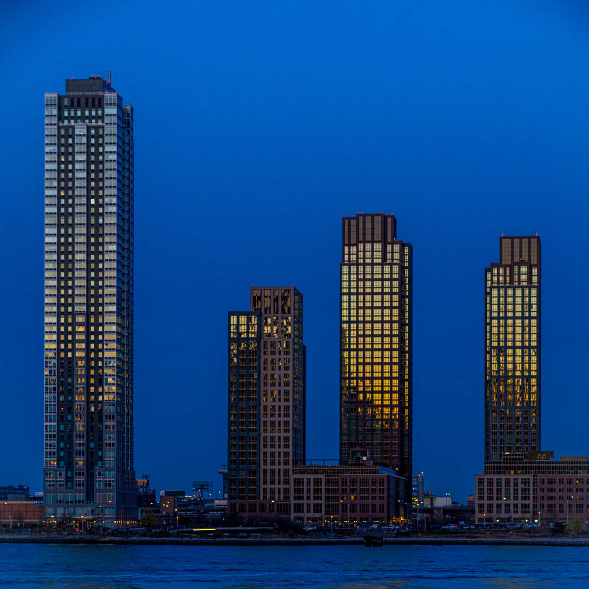Skyscrapers at Blue Dusk