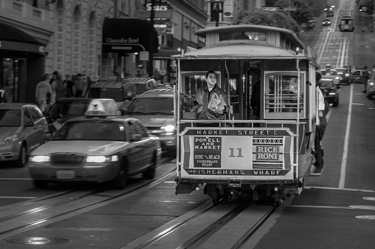 Cable Car on Market Street