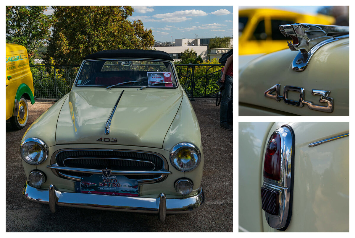 Peugeot 403 convertible - 1958